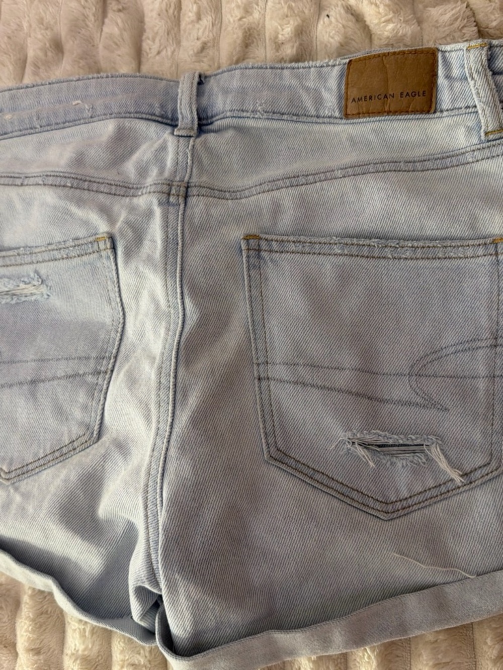 American Eagle Outfitters womens Light Blue Denim Jeans